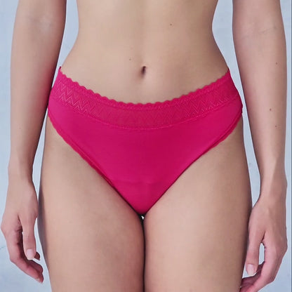 Yin/Yang TENCEL™ Leakproof Lace Bikini