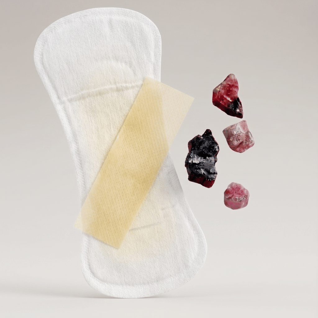 The science of anion pads: how a patented mineral strip redefined intimate comfort