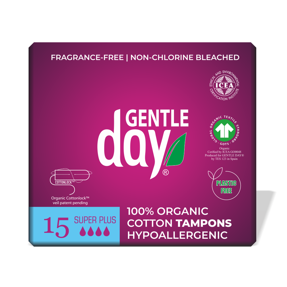 Organic Cotton Tampon SUPER PLUS