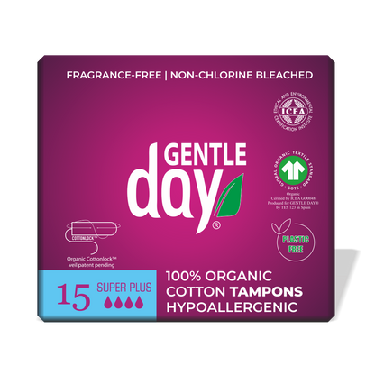 Organic Cotton Tampon SUPER PLUS