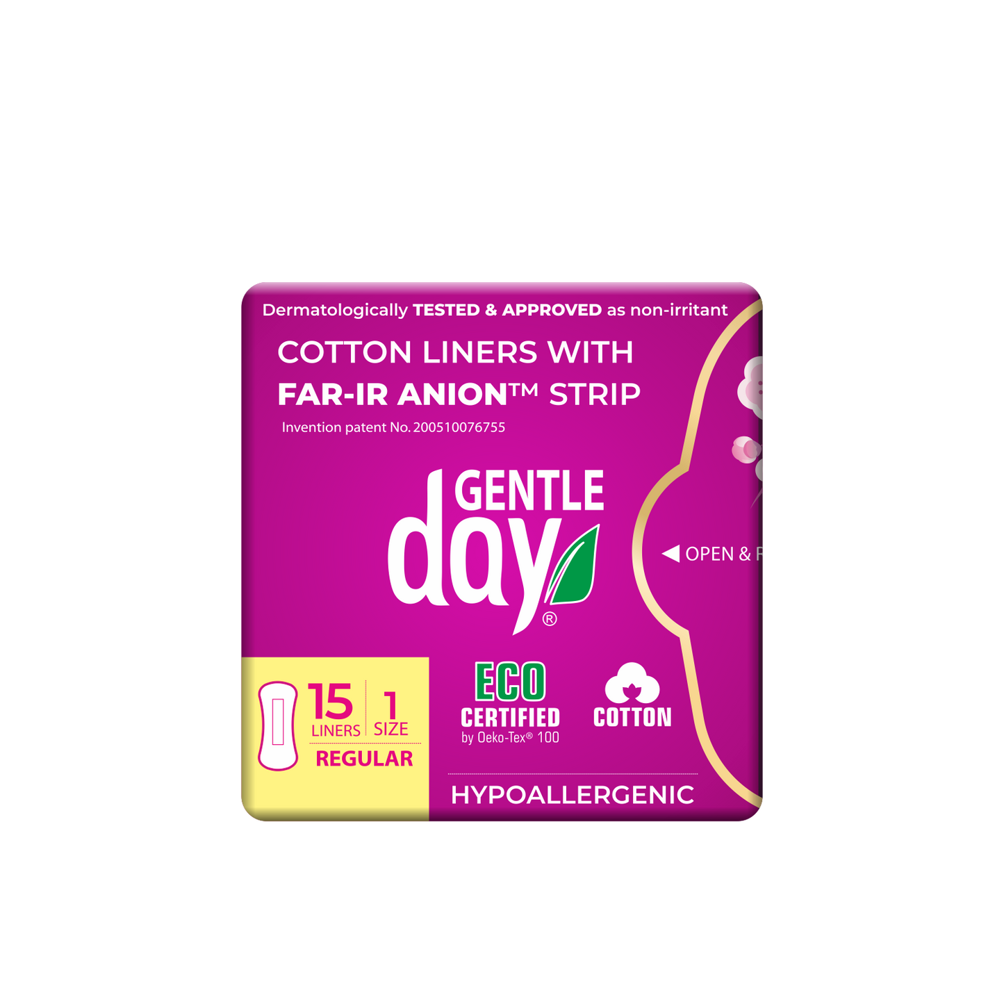 Organic Cotton Liners w/ FAR-IR Anion Strip