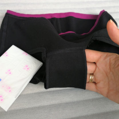 Patented EiVi period panties double gusset