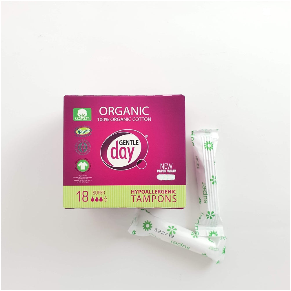 Organic Cotton Tampons SUPER