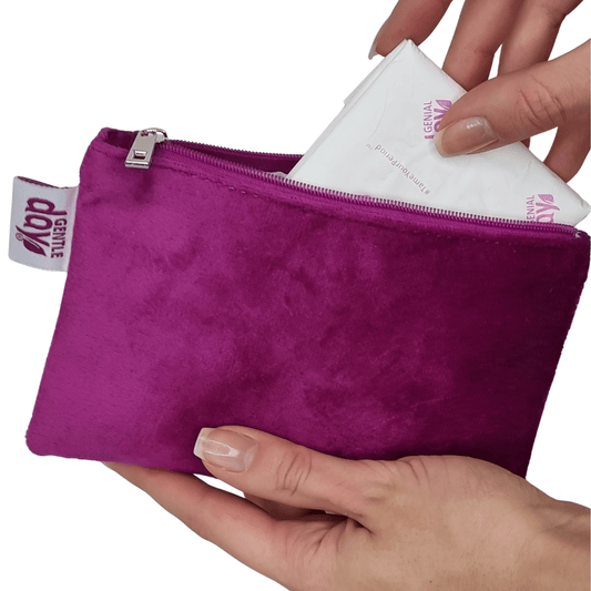Pouch for pads, liners, tampons